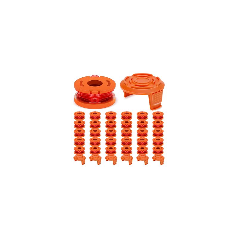 Worx Wa0010 Super Lot – W30+6 Spule Mit Abdeckung – Für Wa6531, Professioneller Einsatz Und Lange Akkulaufzeit