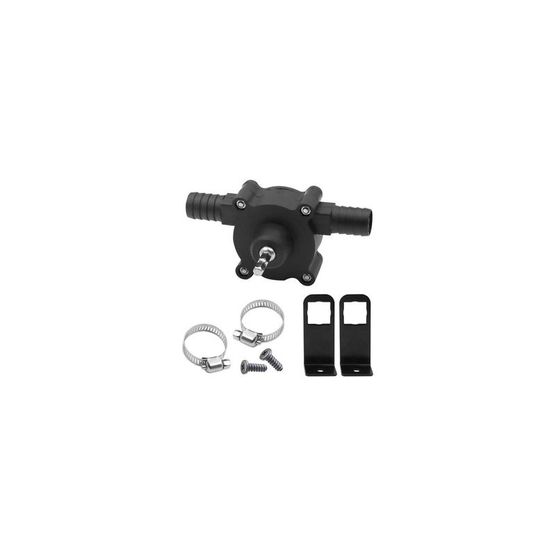 Set Mit 2 Tragbaren 12v-wasserpumpen – Selbstansaugend Für Pumpensümpfe, Aquarien Oder Wasserumwälzung – Ideal Zum Entleeren Von Kellern Oder Für Die Mobile Bewässerung