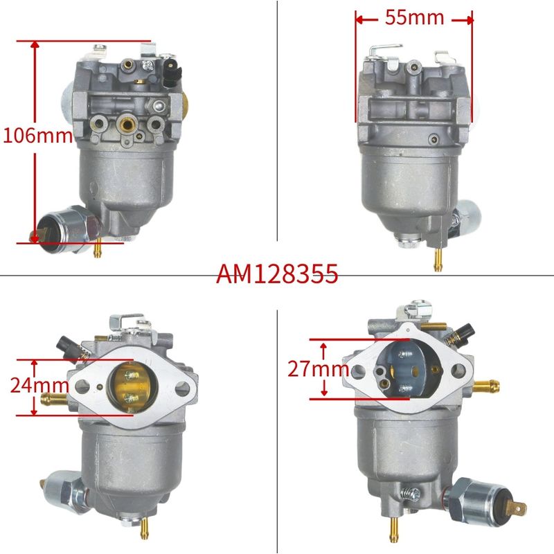 Am128355 Vergaser Für John Deere Lx178, Lx188, Lx279, Lx277, Lx289 – Art.-nr. 15003 2653 – Aufsitzmäher