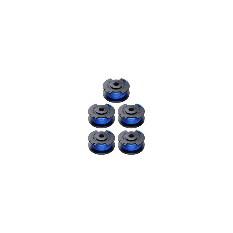 Ryobi Ac14rl3a Blaue Nylonfadenspule – Spulenkopf Mit Abdeckung, Modell R5+0 – Ideal Für Freischneider Und Kantenschneider