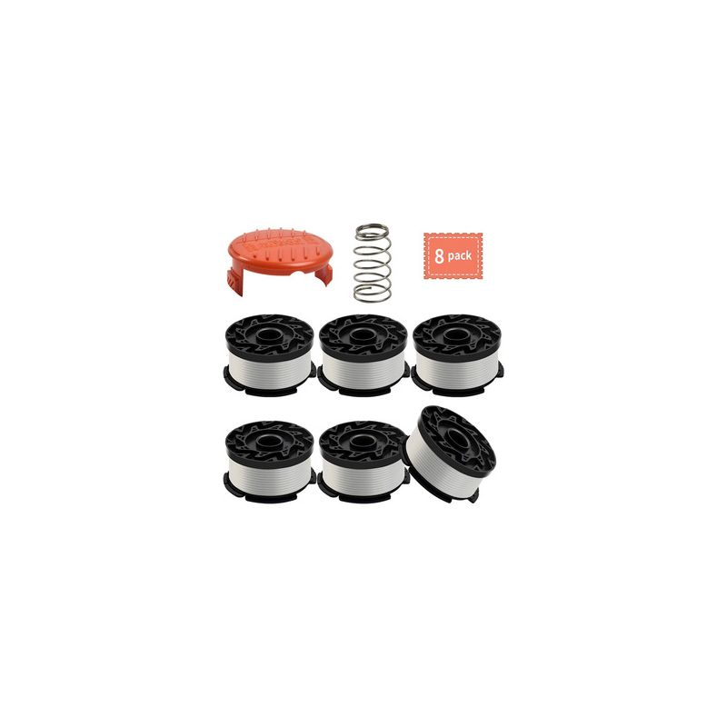 Black+decker 2er-pack Automatische Druckköpfe – Direkter Ersatz Af-100-3zp – Vorgewickeltes Kabel, Modell B6+1+1, Inklusive Abdeckung