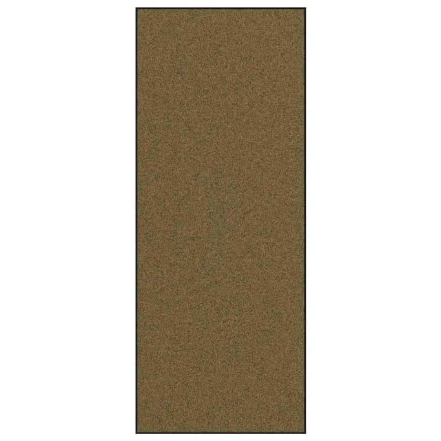 vidaXL Fußmatte Braun und Schwarz 120 x 300 cm Polyamid und PVC 4100734