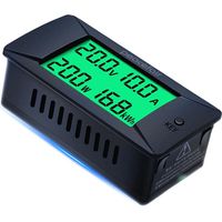 Digitales Voltmeter, Amperemeter Und Wattmeter, Pzem-025, Stromzähler, Batterietester, Voltmeter, Amperemeter, Dc, Digital, 0–300 V / 50 A