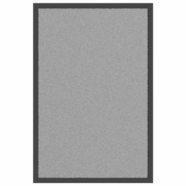 vidaXL Fußmatte Grau 40x60 cm 4105634