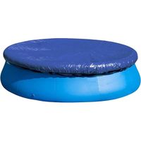 457 Cm Schutzhülle Für Pools – Runde Poolabdeckung – Ideale Runde Außenabdeckung Für Whirlpool Und Badewanne, Wasserdicht, Staubdicht, Uv-beständig, Sommer- Und Winterabdeckung Mit Kordelzug