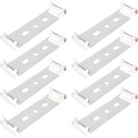 Set Mit 8 Montageclips Für 74x20x9mm Led-lichtröhren Für Röhrenbeleuchtung