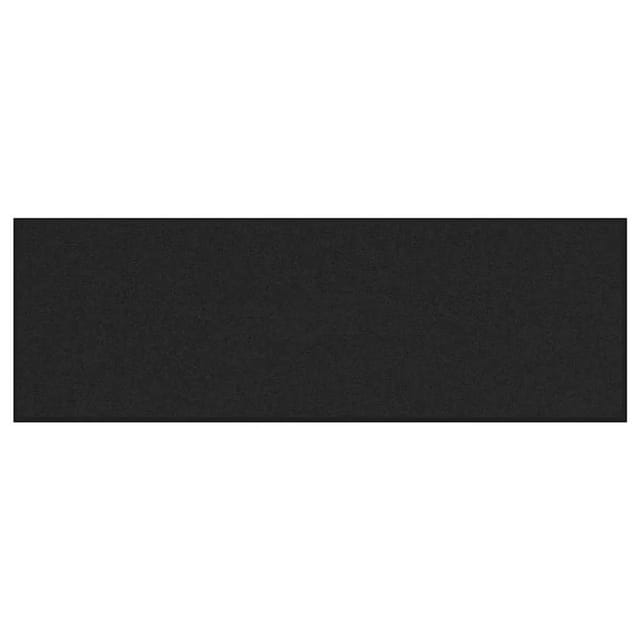 vidaXL Fußmatte Sonstiges Schwarz 60 x 180 cm Polypropylen und Vinyl 4100757