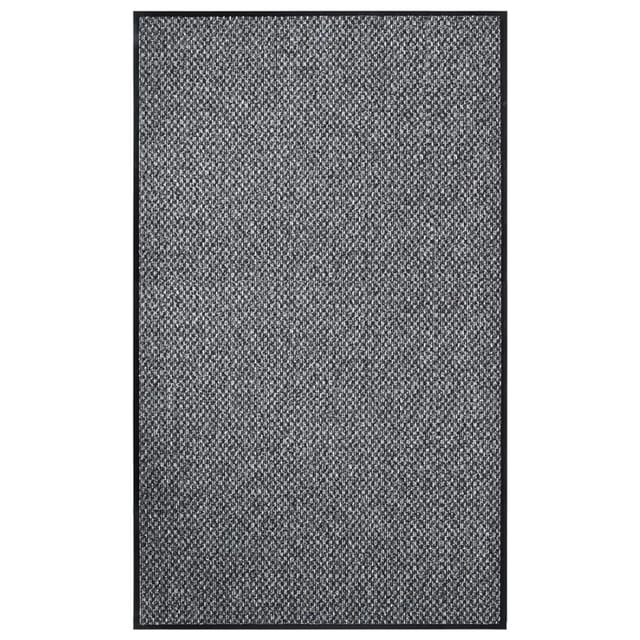 vidaXL Fußmatte Grau 90x150 cm 331575