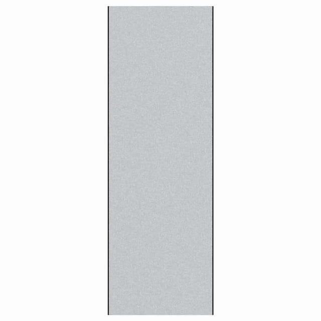 vidaXL Fußmatte Grau und Schwarz 120 x 350 cm Polypropylen und Vinyl 4100776