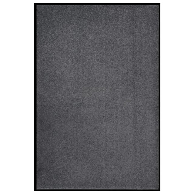 vidaXL Fußmatte 80x120 cm Anthrazit 331594