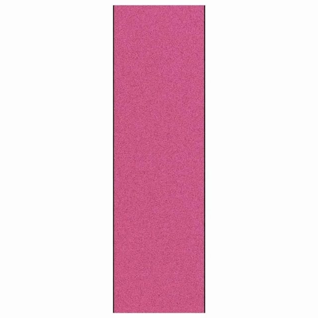 vidaXL Fußmatte Rosa und Schwarz 120 x 400 cm Polyamid und PVC 4100744