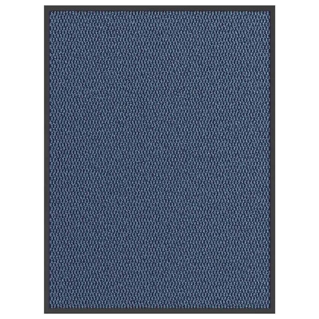 vidaXL Fußmatte Blau 90x120 cm 4105573