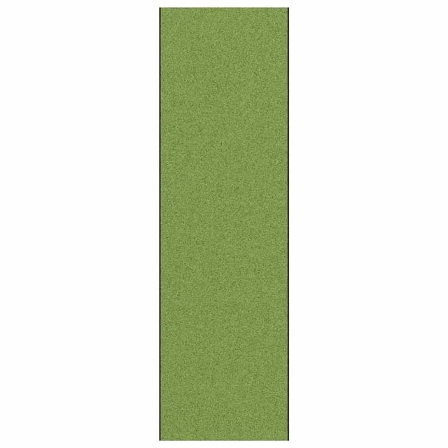 vidaXL Fußmatte Grün und Schwarz 120 x 400 cm Polyamid und PVC 4100732