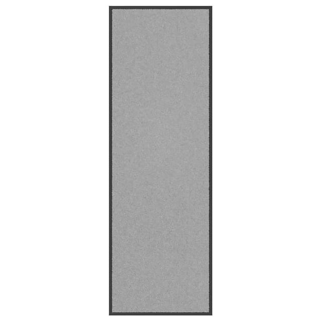 vidaXL Fußmatte Grau 60x180 cm 4105637