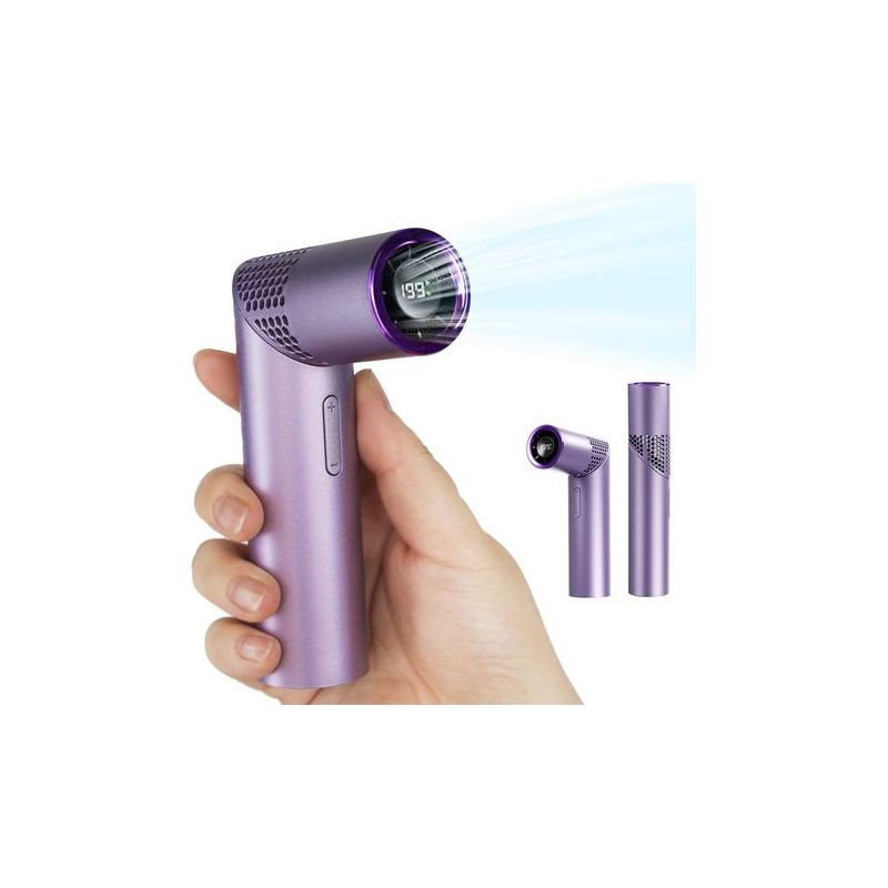 Tragbarer Ventilator, Taschenventilator, Kleiner Tragbarer Ventilator, Handventilator, Wiederaufladbarer Tragbarer Ventilator Mit 3000 Mah, Für Reisen