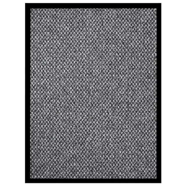 vidaXL Fußmatte Grau 60x80 cm 331573