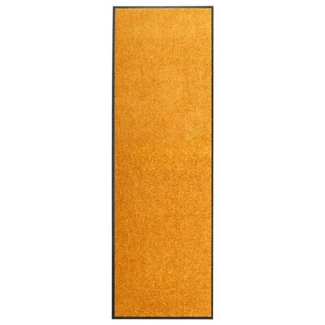 vidaXL Fußmatte Waschbar Orange 60x180 cm 323453