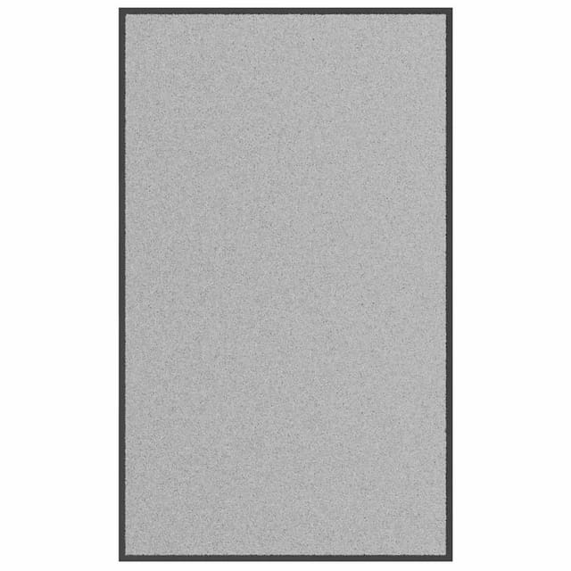 vidaXL Fußmatte Grau 90x150 cm 4105640