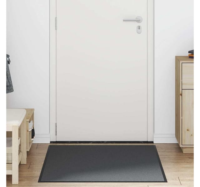 vidaXL Fußmatte 80x120 cm Anthrazit 4105616
