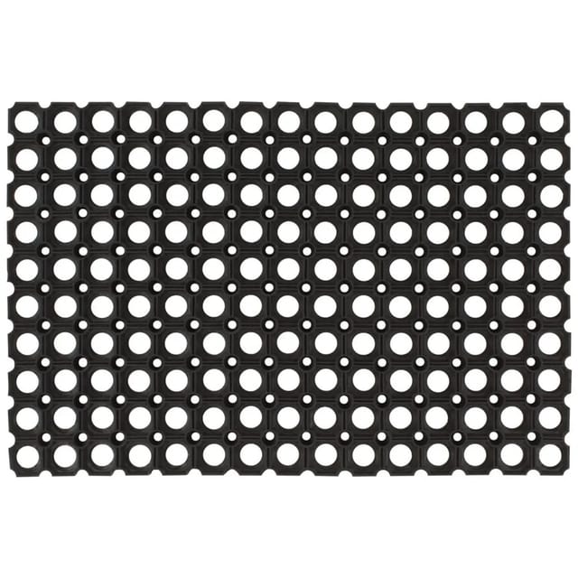 vidaXL Fußmatte Rechteckig 40x60 cm Gummi 155644