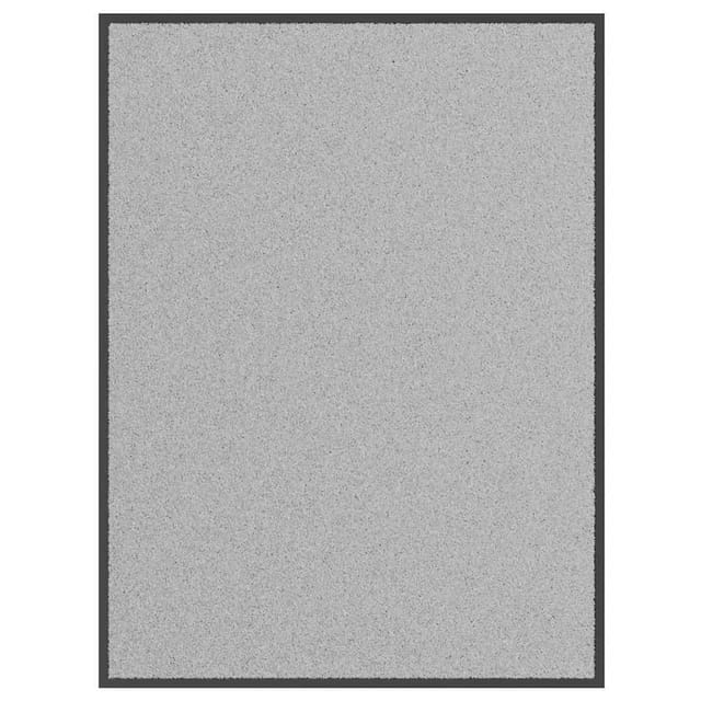 vidaXL Fußmatte Grau 80x120 cm 4105638