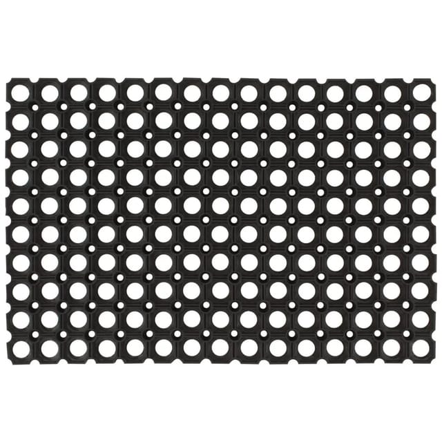 vidaXL Fußmatte Rechteckig 60x80 cm Gummi 155652