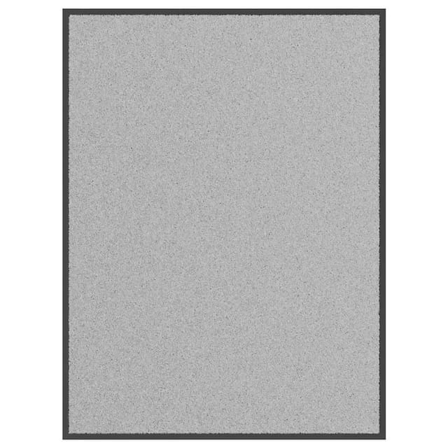 vidaXL Fußmatte Grau 90x120 cm 4105639