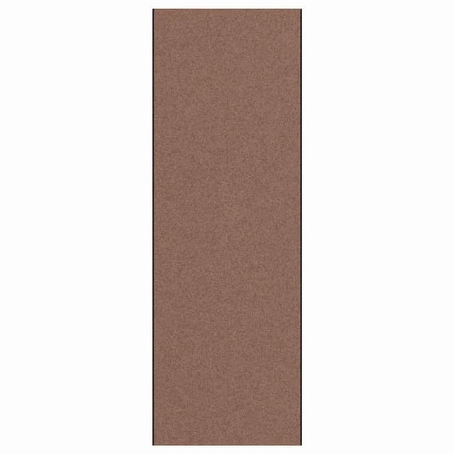 vidaXL Fußmatte Braun und Schwarz 120 x 350 cm Polypropylen und Vinyl 4100783