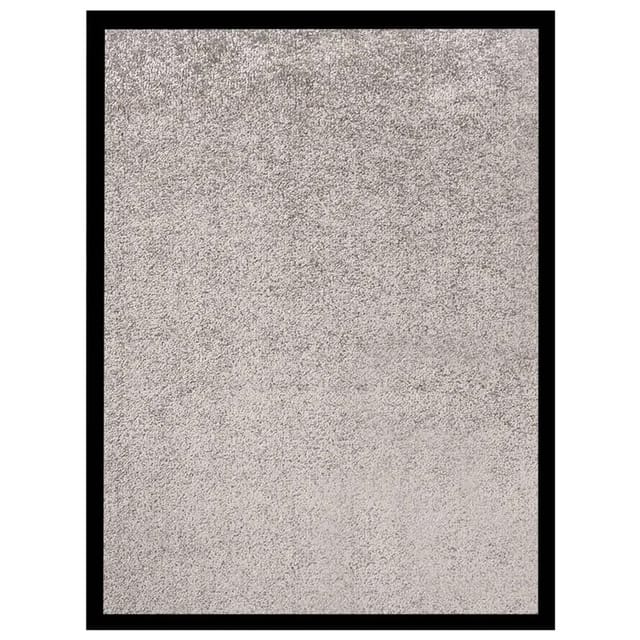 vidaXL Fußmatte Grau 40x60 cm 331589