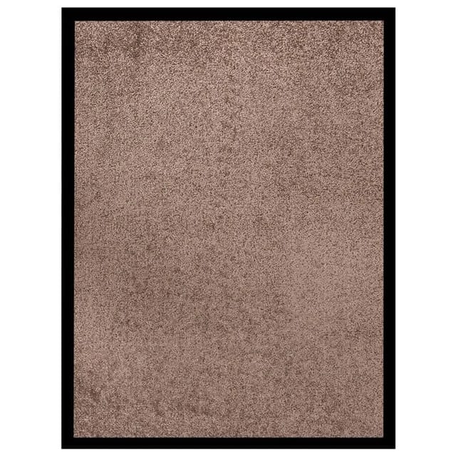 vidaXL Fußmatte Braun 60x80 cm 331587