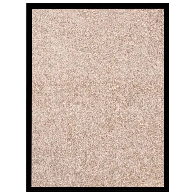 vidaXL Fußmatte Beige 40x60 cm 331583