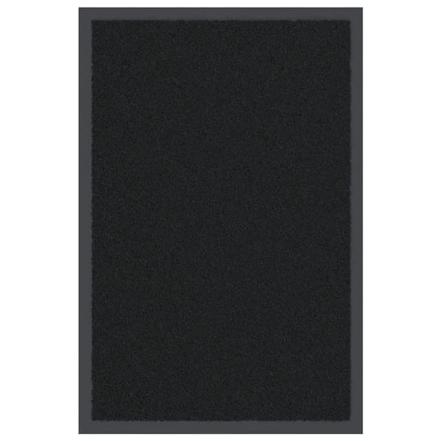 vidaXL Fußmatte Schwarz 40x60 cm 4105601