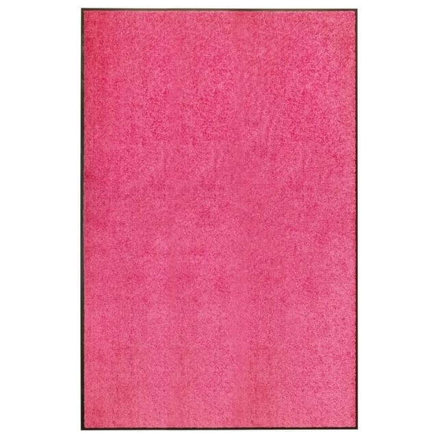 vidaXL Fußmatte Waschbar Rosa 120x180 cm 323450