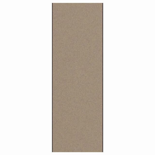 vidaXL Fußmatte Beige und Schwarz 120 x 350 cm Polypropylen und Vinyl 4100790