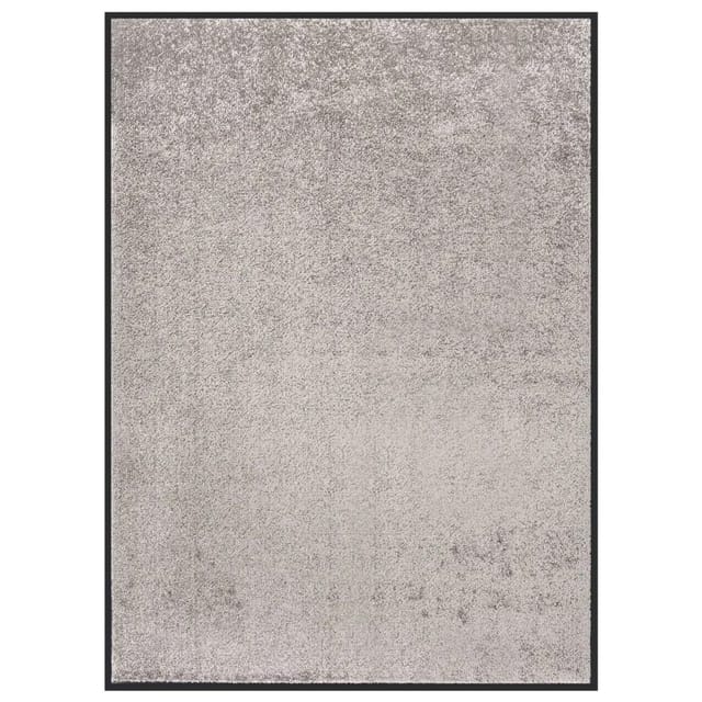 vidaXL Fußmatte Grau 60x80 cm 331590