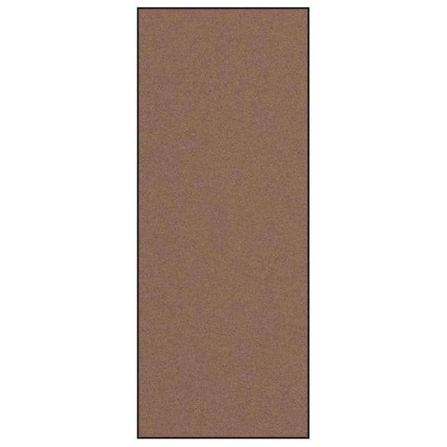 vidaXL Fußmatte Braun und Schwarz 120 x 300 cm Polypropylen und Vinyl 4100782
