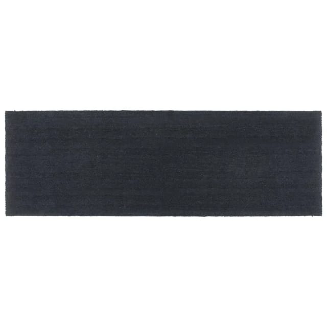 vidaXL Fußmatte Dunkelgrau 100x300 cm Kokosfaser Getuftet 155595