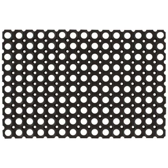 vidaXL Fußmatte Rechteckig 60x80 cm Gummi 155646