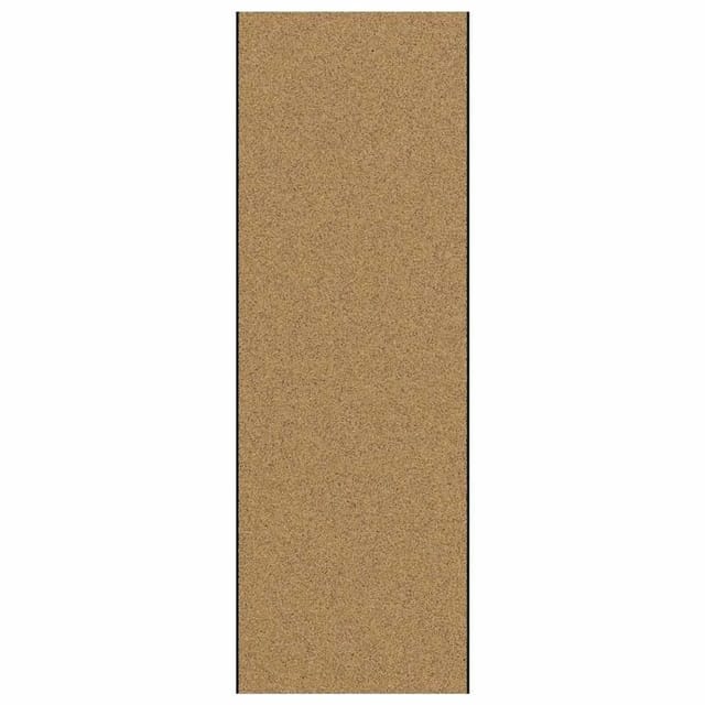 vidaXL Fußmatte Creme und Schwarz 120 x 350 cm Polyamid und PVC 4100755