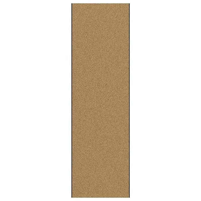 vidaXL Fußmatte Creme und Schwarz 120 x 400 cm Polyamid und PVC 4100756