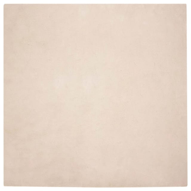 vidaXL Kunstfell Hasen Teppich Olite Taupe 160 x 160 cm Polyester 42021752