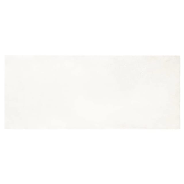 vidaXL Kunstfell Hasen Teppich Olite Creme 80 x 200 cm Polyester 42021655