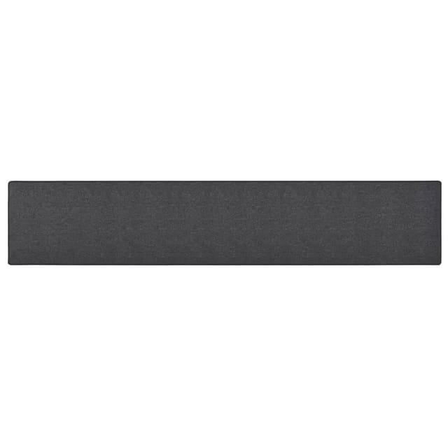 vidaXL Teppichläufer Anthrazit 50x300 cm 326962