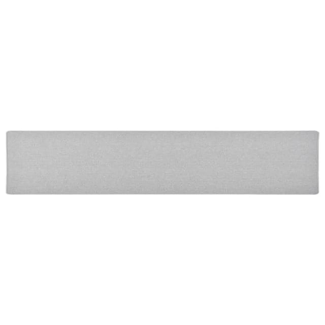 vidaXL Teppichläufer Hellgrau 50x250 cm 326991