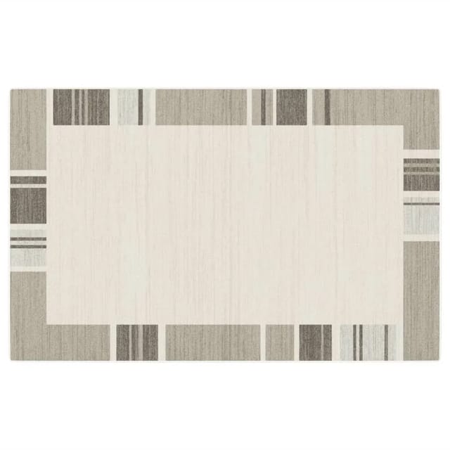 vidaXL Teppich Kurzflor Mehrfarbig 190x300 cm Rutschfest 4007214