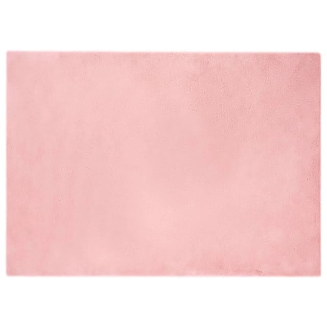 vidaXL Kunstfell Hasen Teppich Olite Rosa 200 x 280 cm Polyester 42021705