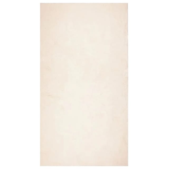 vidaXL Teppich HUARTE Kurzflor Weich und Waschbar Beige 80x150 cm 375014