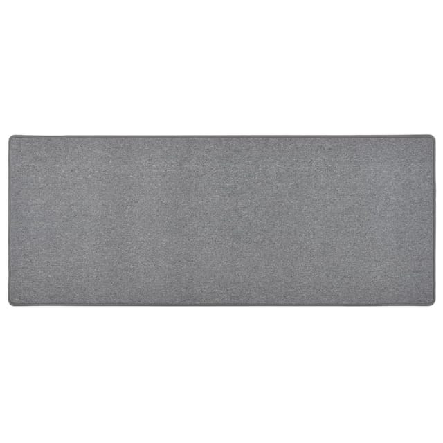 vidaXL Teppichläufer Dunkelgrau 80x200 cm 326974