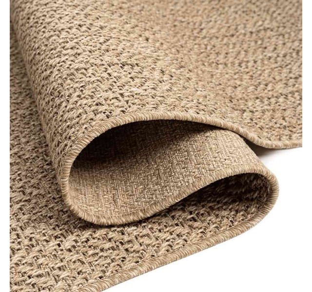 vidaXL Teppich ZIZUR 60x110 cm Jute-Optik Indoor und Outdoor 4006150