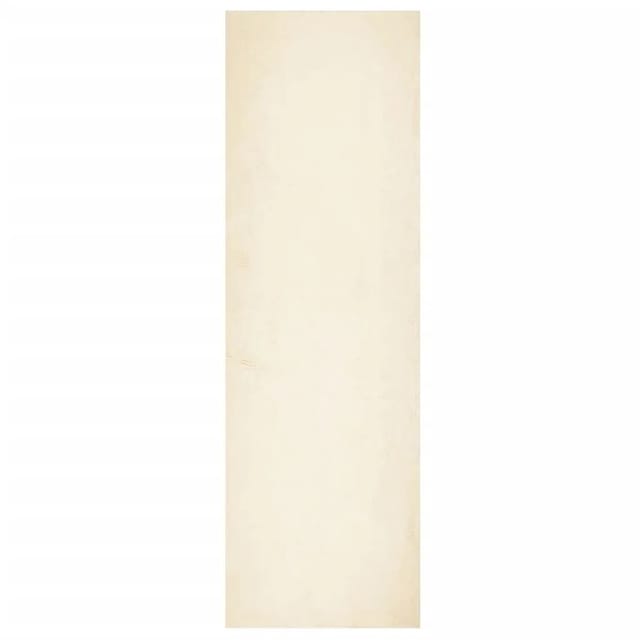 vidaXL Teppich HUARTE Kurzflor Weich und Waschbar Creme 80x250 cm 375035